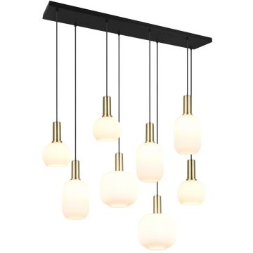 Trio DIVA 319800808 lampa wisząca 8x10w/e27   ip20