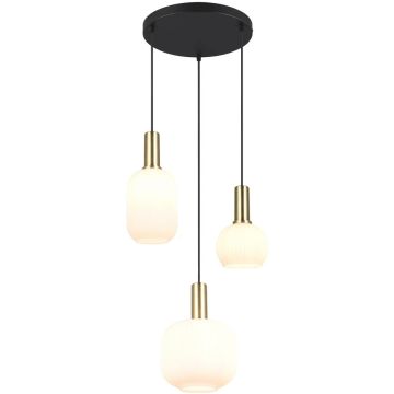 Trio DIVA 319830308 lampa wisząca 3x10w/e27   ip20