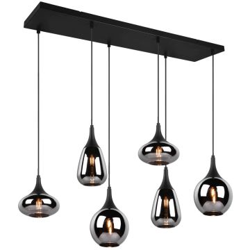 Trio LUMINA 317000632 lampa wisząca 6x40w/e14   ip20