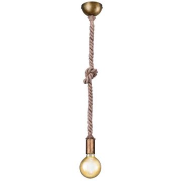 Trio ROPE 310100104 lampa wisząca 1x60w/e27   ip20