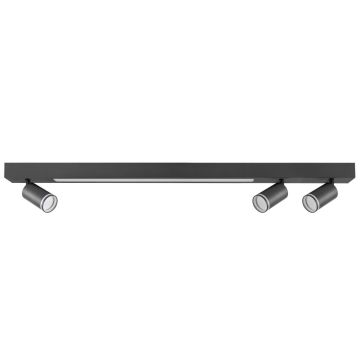 Polux PARIS 327390 spot 1x24W/LED|3x10W/GU10 800lm 4000K IP20