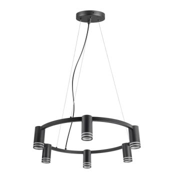 Polux ROMA 327574 lampa wisząca 6x10W/GU10 IP20