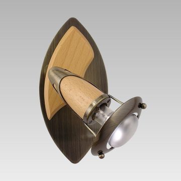 Prezent ZEUS ABS/LW 322 spot 1x40W/E14/R50 IP20