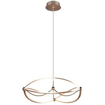 Trio CHARIVARI 321210108 lampa wisząca 1x42w/led 5100lm 3000k ip20