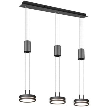Trio FRANKLIN 326510342 lampa wisząca 3x9w/led 1050lm 3000k ip20