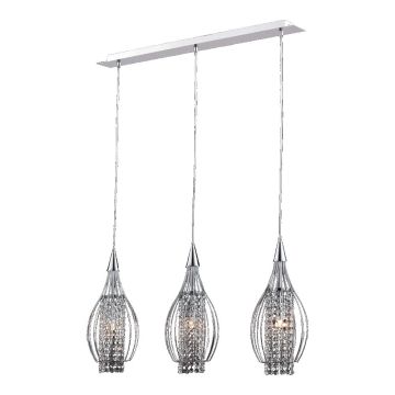 Prezent STRAP 33109 lampa wisząca 3x33W/G9 IP20