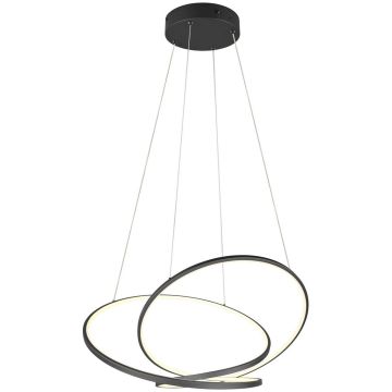 Trio DARVIN 349119132 lampa wisząca 1x52w/led 6700lm 2300+3000+4000k ip20