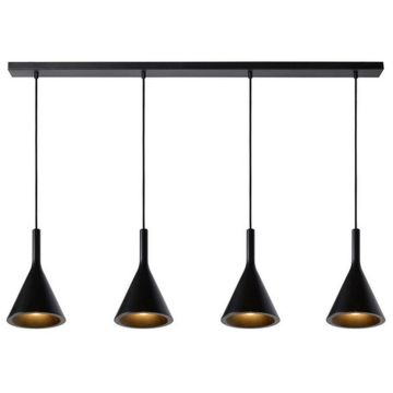 Lucide GIPSY 35410/04/30 lampa wisząca 4x25w/e27   ip20