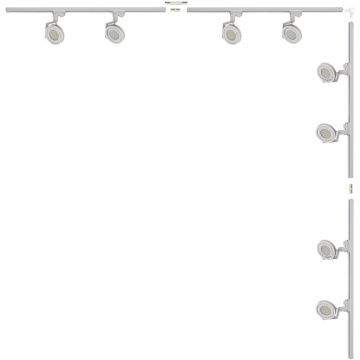 Zuma Line ZESTAW SZYNOPRZEWODY 3591 reflektory+szyna 8x15W/GU10_ES111   ip20