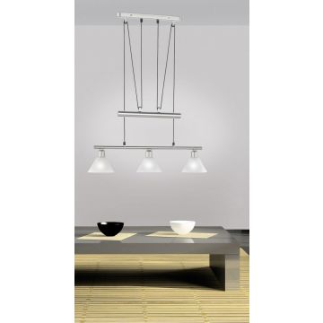 Trio STAMINA 3751031-07 lampa wisząca 3x40w/e14   ip20
