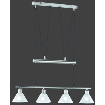 Trio STAMINA 3751041-07 lampa wisząca 4x40w/e14   ip20