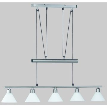 Trio STAMINA 3751051-07 lampa wisząca 5x40w/e14   ip20