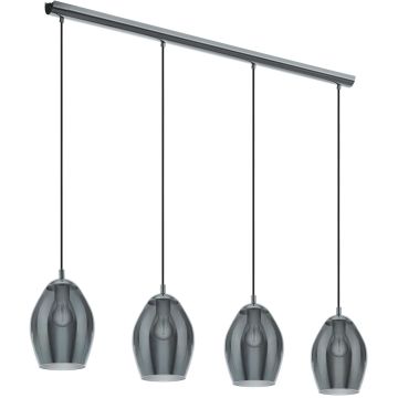 Eglo ESTANYS 39566 lampa wisząca 4x60W/E27 IP20 