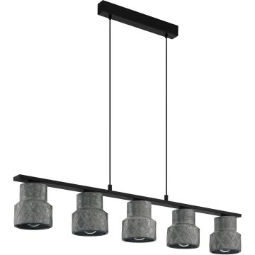 Eglo HILCOTT 39855 lampa wisząca 5x40W/E27  