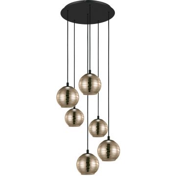 Eglo LEMORIETA 39687 lampa wisząca 6x40W/E27 IP20 