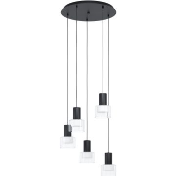Eglo MOLINEROS 39727 lampa wisząca 5x5W/GU10/LED IP20 3000K