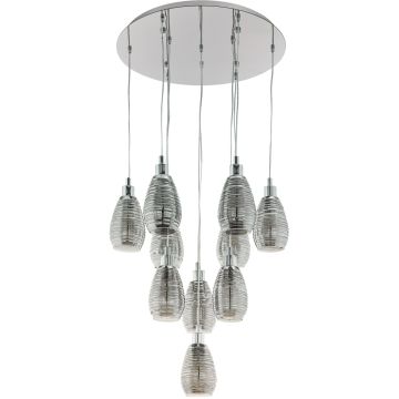 Eglo SIRACUSA 39506 lampa wisząca 10x60W/E27 IP20 
