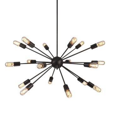 AZzardo ORBIT 40446-18BK lampa wisząca 18x60W/E27 