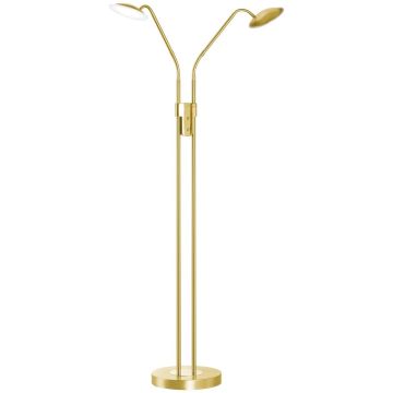 Fischer&Honsel Tallri 40522 lampa podłogowa 2x7,5w/led 1760lm 2700k-3350k-4000k ip20