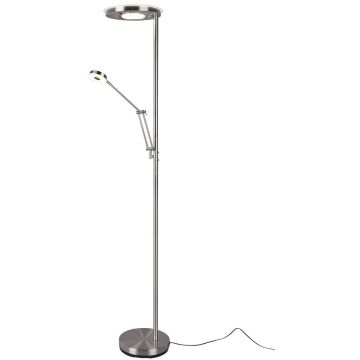 Trio BARRIE 424210307 lampa podłogowa 2x38w/led 4000lm+600lm 2700+4000k ip20