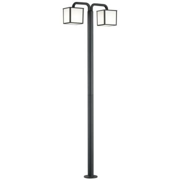 Trio CUBANGO 421560242 latarnia 2x15w/e27 400lm 3000k ip54