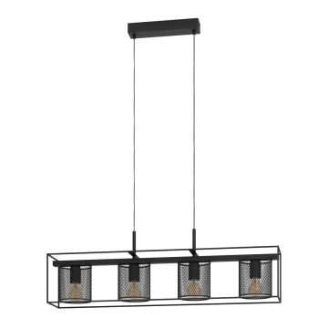 Eglo CATTERICK 43773 lampa wisząca 4x40W/E27 IP20