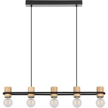 Eglo CHIEVELEY 43541 lampa wisząca 5X40W/E27 IP20