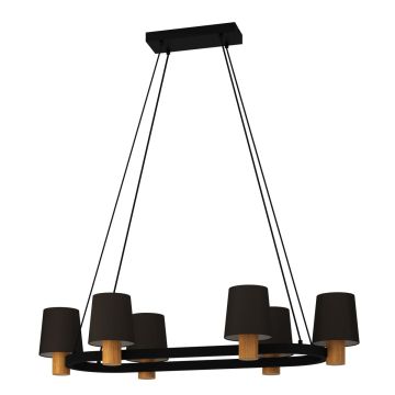 Eglo EDALE 43782 lampa wisząca 6x40W/E27 IP20