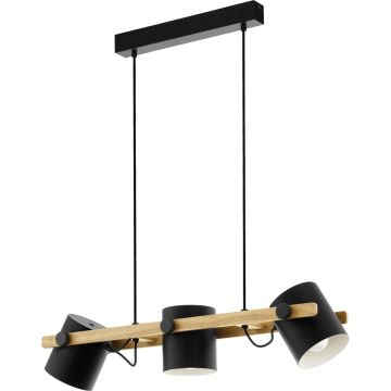 Eglo HORNWOOD 43517 lampa wisząca 3x60w/e27   ip20