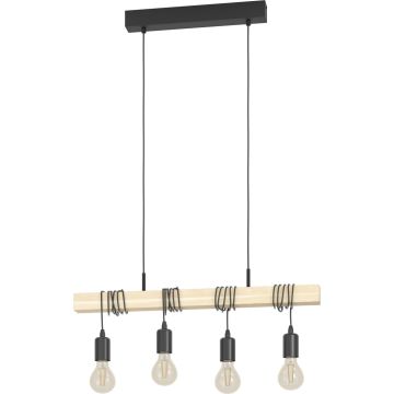 Eglo TOWNSHEND 43512 lampa wisząca 4x60w/e27   ip20