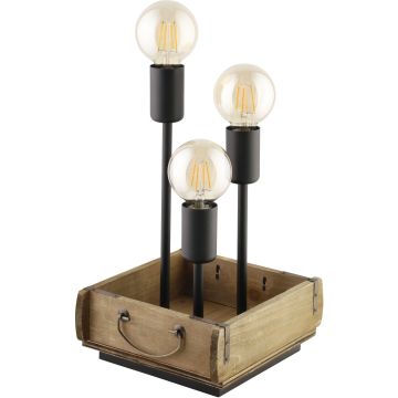 Eglo WOOTTON 43594 lampka stołowa 3X40W/E27 IP20