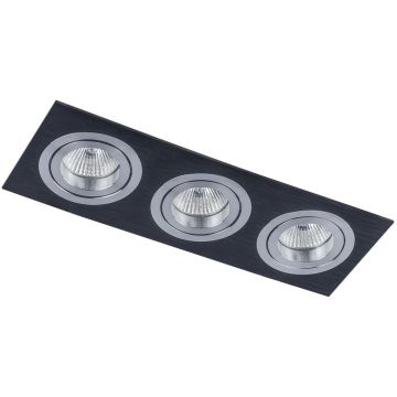 Italux Mooty BL  MQ71805-3AB downlight wpuszczany 3x50W/GU5,3   IP20