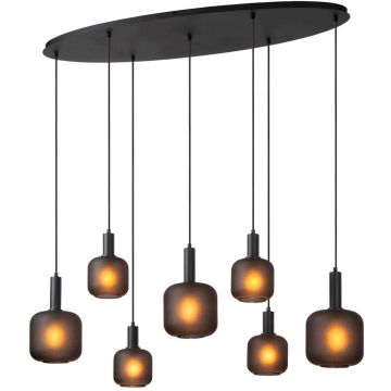 Lucide ELOISE 45405/07/30 lampa wisząca 7x40w/e27   ip20
