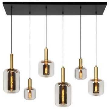 Lucide JOANET 45494/06/65 lampa wisząca 6x40w/e27   ip20