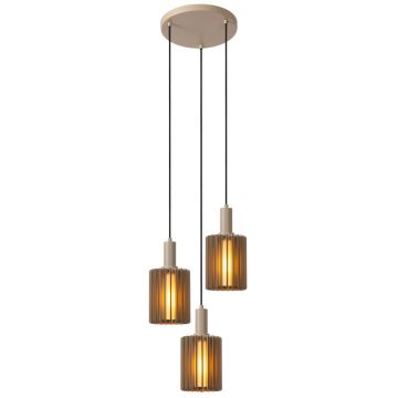 Lucide LAMBRES 45410/13/41 lampa wisząca 3x40w/e27   ip20