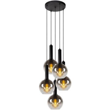 Lucide MARIUS 45402/15/30 lampa wisząca 5x40w/e27   ip20
