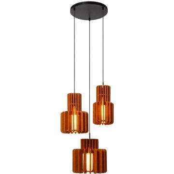 Lucide ROLLO 45491/13/55 lampa wisząca 3x40w/e27   ip20