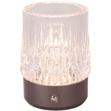 Lucide LILI 46520/03/08 lampka stołowa 1x3w/led 80lm 2700-3000k ip20