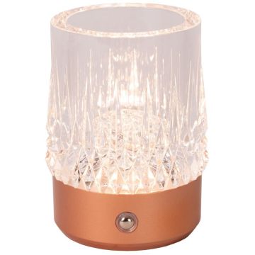 Lucide LILI 46520/03/17 lampka stołowa 1x3w/led 80lm 2700-3000k ip20
