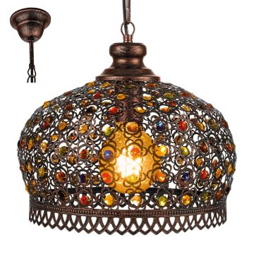 Eglo JADIDA 49764 lampa wisząca 1x60W/E27 