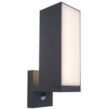 Lutec CUBA - CZUJNIK RUCHU 5193811118 kinkiet 1x14w/led 1000lm 3000k ip54