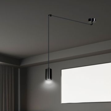 Emibig TRAKER 1 BL/BLACK 524/1 lampa wisząca 1x30W/GU10 IP20