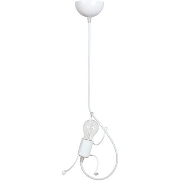 Emibig BOBI 1 WHITE 538/1 lampa wisząca 1x15W/E27 IP20