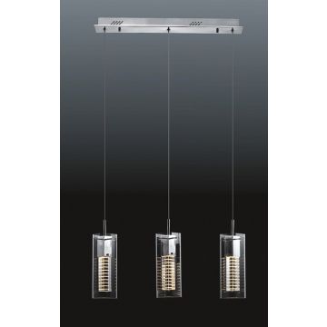 Italux Verizon MD109003-3B lampa wisząca 3x35W/MR-11   IP20