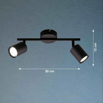 Fischer&Honsel Vano 21129 spot 2x4W/GU10 3000K IP20