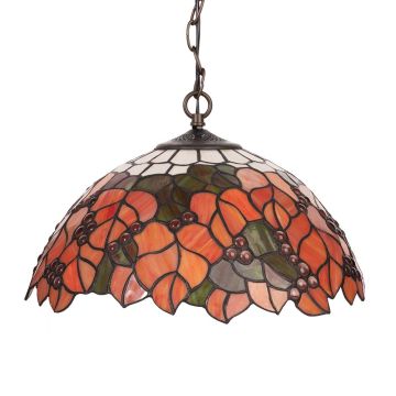 Prezent TIFFANY IV. 59 lampa wisząca 2x60W/E27 IP20