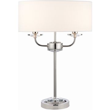 Endon NIXON 60804 lampka stołowa 2x40W/E14  