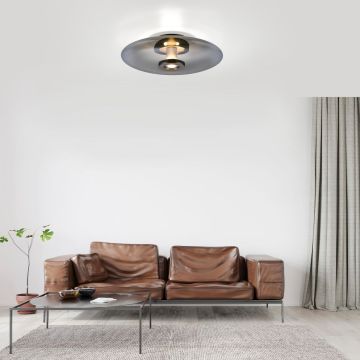 Paul Neuhaus PURE VITRUM 6083-15 lampa sufitowa 2x17,5W/LED 2700K IP20 600lm