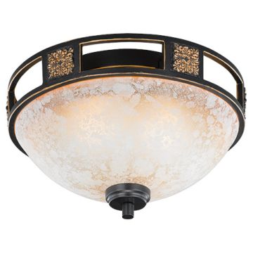 Trio QUINTA 608100224 lampa sufitowa 2x42w/e27   ip20