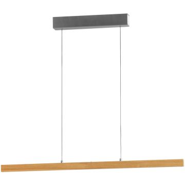Fischer&Honsel SHINE-WOOD 61101 lampa wisząca 1x26,29w/led 3341lm 2700k-3350k-4000k ip20